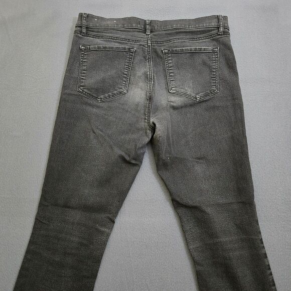 Ann Taylor LOFT Women 30/10 Black Modern Skinny Mid Rise Jeans - Picture 4 of 12